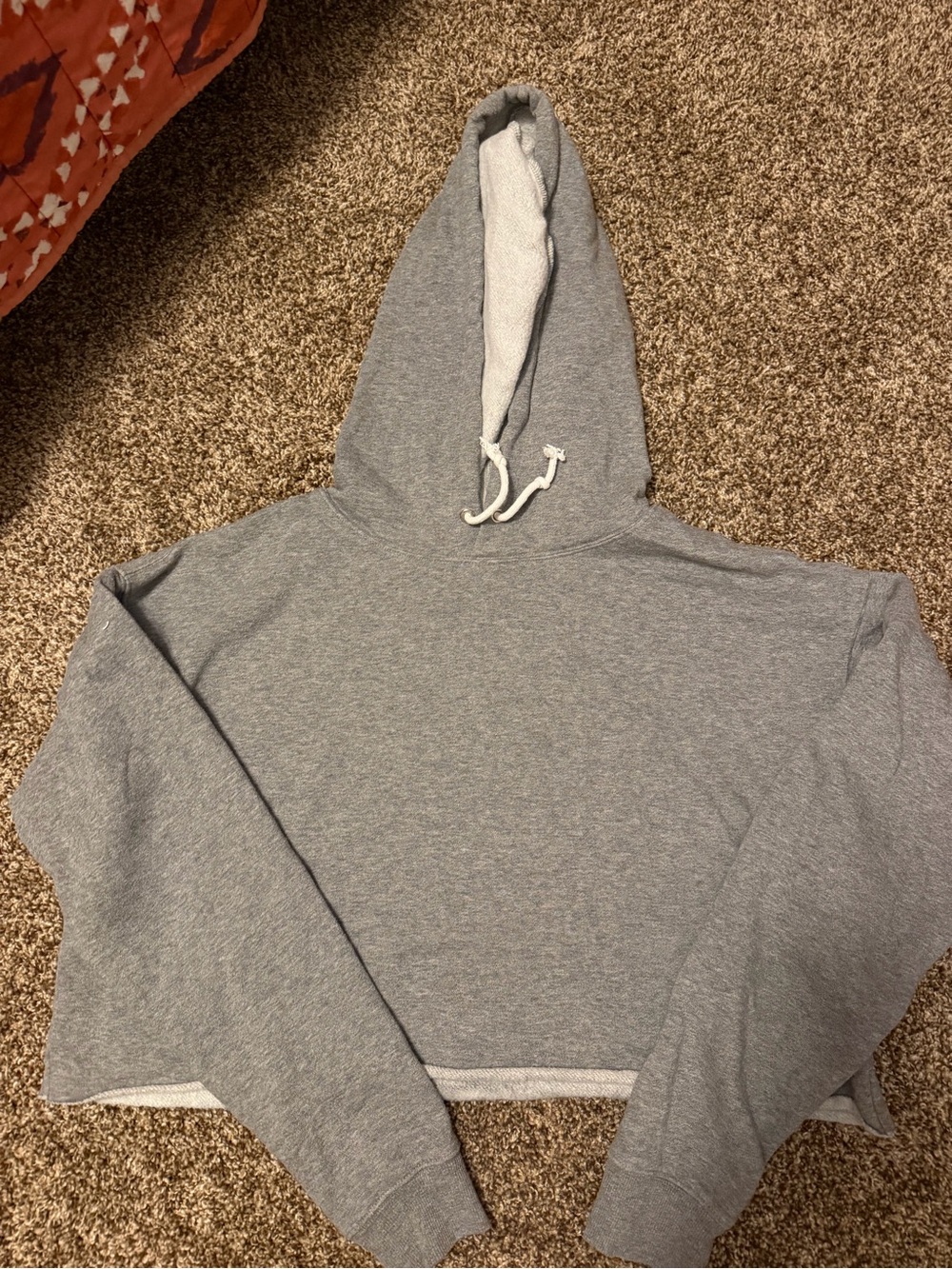 wild fable Gray Cropped Hoodie